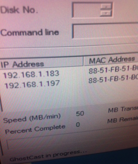 Synology Ghostcasting via Server 50MB per min